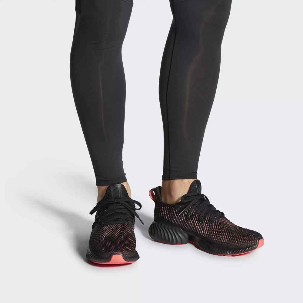 Adidas Alphabounce Instinct Tenis Para Correr Negros Para Hombre (MX-52615)